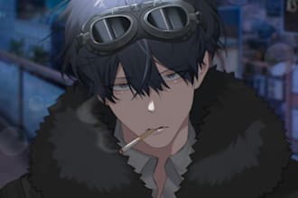 draw your roblox or oc character in anime style