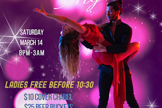 create event poster art for you