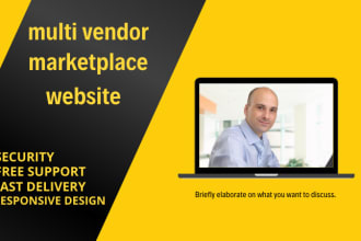 do multi vendor ecommerce marketplace website, woocommerce website