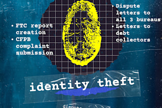 prepare an identity theft dispute