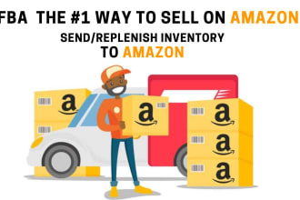 help you set up fba fulfillment by amazon and reduce amazon fba fee