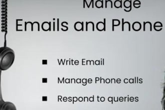 manage and organize email inbox and develping care