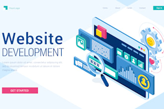 create a website with react for you