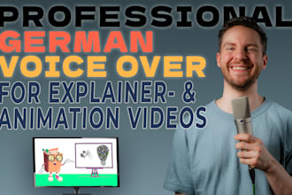be your professional german explainer voice