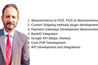 woocommerce API integration and development