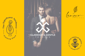 do modern fashion apparel clothing brand minimalist logo design