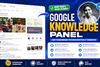 create a personal google knowledge panel or graph for all