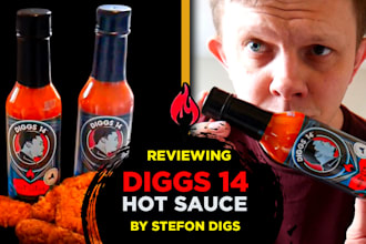 review your hot sauce and post on youtube