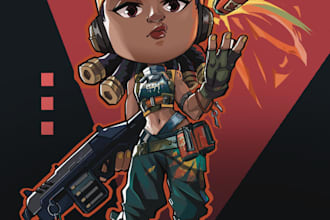 draw fanarts or oc in chibi style