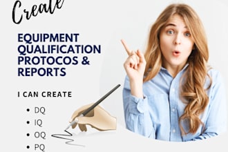 prepare equipment qualification documents