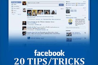 teach you 20 amazing Facebook Tips and Tricks you will never know
