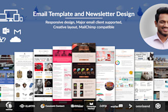design awesome mailchimp email template