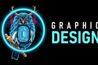do any graphic design, photoshop work ,adobe illustrator
