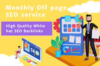 build SEO backlinks with high quality dofollow link building