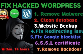 remove malware recover hacked wordpress website   security