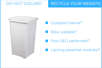 recycle your website design development