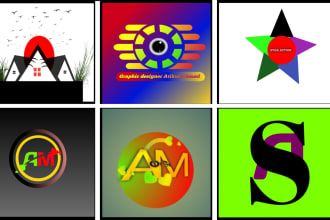 our studio will do minimalist logo desig and 3d business graphics  making