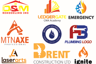 design property, home, construction, plumbing, painting logo