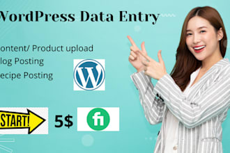 do wordpress data entry