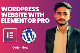 be elementor expert to design wordpress website or landing page that converts