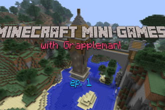 create a minecraft video thumbnail for you