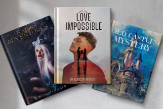 design professional book cover and ebook cover