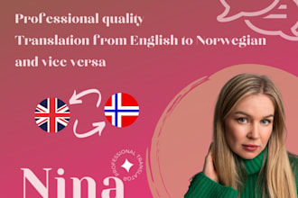 translate between english and norwegian