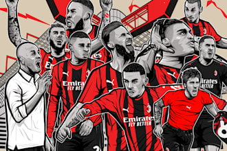 create bundle sports illustration