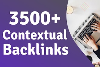 build high authority SEO contextual backlinks