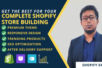 design, redesign shopify store, shopify dropshipping store, shopify website