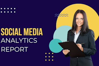 create social media analytics reports for you