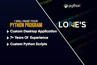 make your python application
