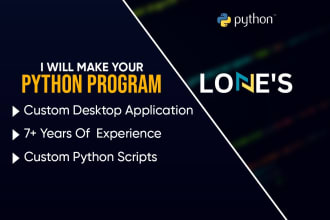 make your python application