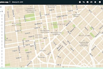 produce interactive web maps with mapbox, leaflet