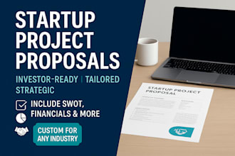 create a project proposal for your start up success