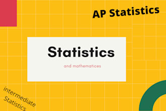 help you in  math and statistics