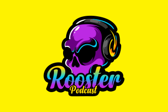 design professional podcast logo or cover art