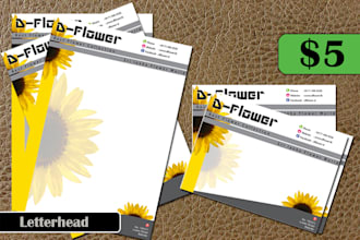 design Professional and Creative LETTERHEAD