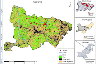 do satellite images processing in python