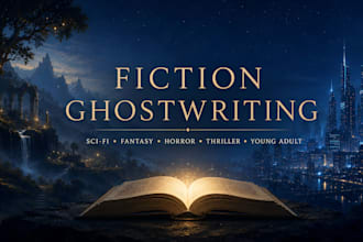 ghostwrite a science fiction or fantasy story