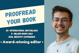 professionally proofread your book or ebook