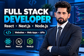 be your mern stack developer and mean stack developer