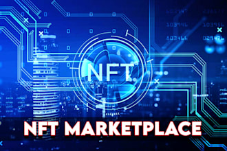 develop nft minting website, nft marketplace and nft smart contracts