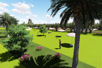 design and render landscape, lawns, garden and patio designs
