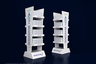 design retail display unit, posm, display solutions