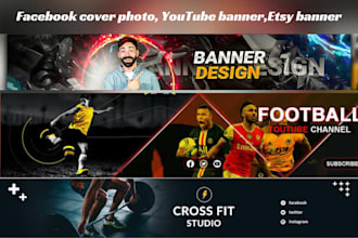 design catchy website banner facebook cover photo etsy banner hero image sliders