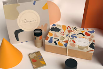 Top 5!  design logo,  branding, packaging and social media kit