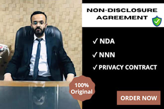 draft a non disclosure agreement or nda for you