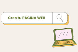 create and design your website