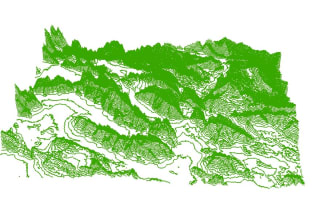 create geological, geographical contours, elevations and topo maps using arcgis